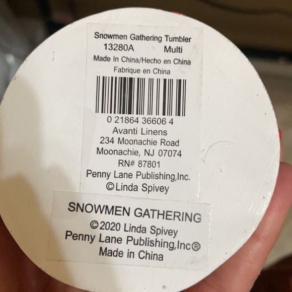 Avanti Snowman Gathering Tumbler - Picture 4 of 4